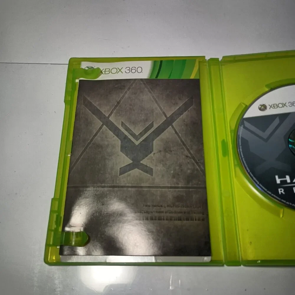 Halo Reach Microsoft Xbox 360 CIB Complete FPS Video Game W/ Manual